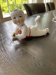 vintage chinese piano baby figurine - Picture 1 of 4