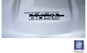 2019 20 21 22 Chevy Silverado 1500  TRAIL BOSS Hood Decal Sticker - Picture 1 of 5