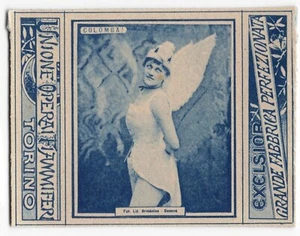SF0119 Etichetta fiammiferi 1900 - Cultura - Figure femminili: Colomba - Picture 1 of 1