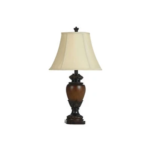 Stylecraft 28.5" Sienna Table Lamp - DK BROWN ONE SIZE - Picture 1 of 4