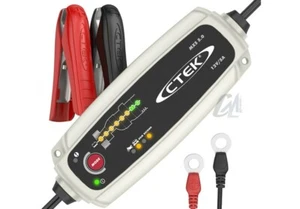 CARICABATTERIA MANTENITORE CARICA CTEK MXS 5.0 AUTO MOTO 12V/5A CARICA 1.2-160Ah - Foto 1 di 12