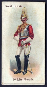 WILLS - SOLDIERS & SAILORS (BLUE) - GREAT BRITAIN, 1ST LIFE GUARDS - Picture 1 of 2