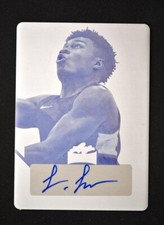 21-22 Leaf Metal Portrait Auto Printing Plate Magenta #PA-LL1 Langston Love 1/1