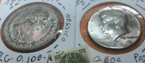 2 Monete AG. 1 America, 1 Messico + ๐ll - Foto 1 di 9