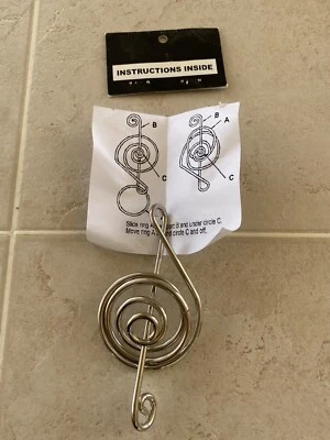 Puzzle Brain Teaser !! IQ Toys Mind Test Game Magic Toy Trick! Brand New:10 Pcs - Image 1 of 4