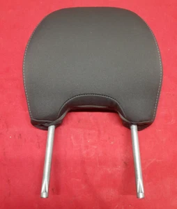 2006 2007 2008 Volvo S40 FRONT RIGHT PASSENGER Headrest Cloth Black Gray Stitch - Bild 1 von 10