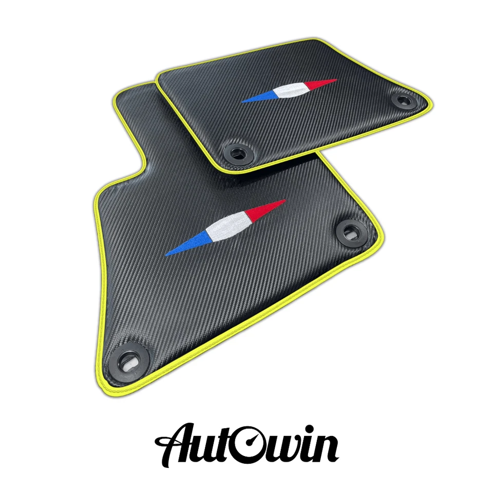 Alfombrillas de fibra de carbono marca AutoWin para Bugatti Veyron | Varios colores de adornos Foto 1 de 1