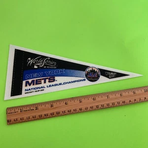 New York Mets 2000 National League Champions vintage mini pennant Mike piazza - Picture 1 of 6