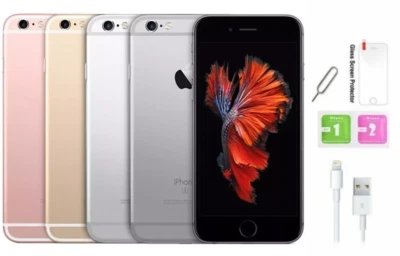 Apple iPhone 6s 16GB 32GB 64GB 128GB Unlocked -All Colours -  Good Condition - Image 1 of 4