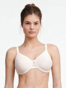 Chantelle C Magnifique Molded Underwire Bra - Ivory - Picture 1 of 48
