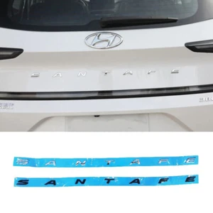 Para Hyundai SANTA FE 1PCS Logotipo trasero ABS Insignias emblemas Nuevo 2019 - Imagen 1 de 9