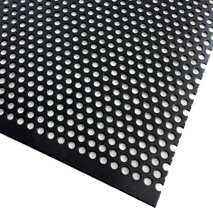 Lochblech Stahl Verzinkt RV5-8 Schwarz Stahl Blech 1,5mm - Bild 1 von 2