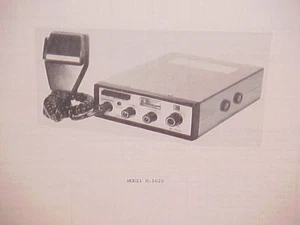 ZODIAC CB RADIO SERVIZIO OFFICINA MANUALE MODELLO M-5026 1977 - Foto 1 di 1