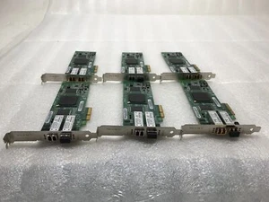 LOT OF 6 DELL DH226 DUAL PORT 4 GBPS FIBRE CHANNEL QLOGIC PX2510401-61 C4-2(1) - Picture 1 of 7
