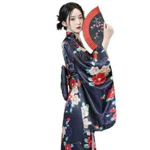 Abito da sera donna kimono tradizionale giapponese retrò geisha kimono retrò - Foto 1 di 43