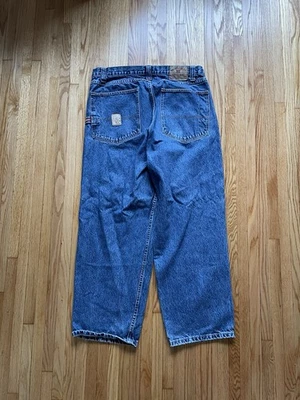 Pantalones de mezclilla vintage de Estados Unidos Polo Assn para hombre 38x30 azul carpintero bordado años 90 Y2K skate Foto 1 de 4