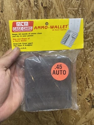 MTM Case-Gard MTMW184541 Round Pistol Ammo Wallet 45acp Handgun Bullet Case