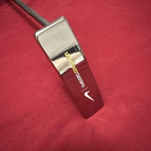Lefty NIKE GOLF Unitized Tiempo 34in Putter LH No Head Cover Free Shipping - Picture 1 of 5