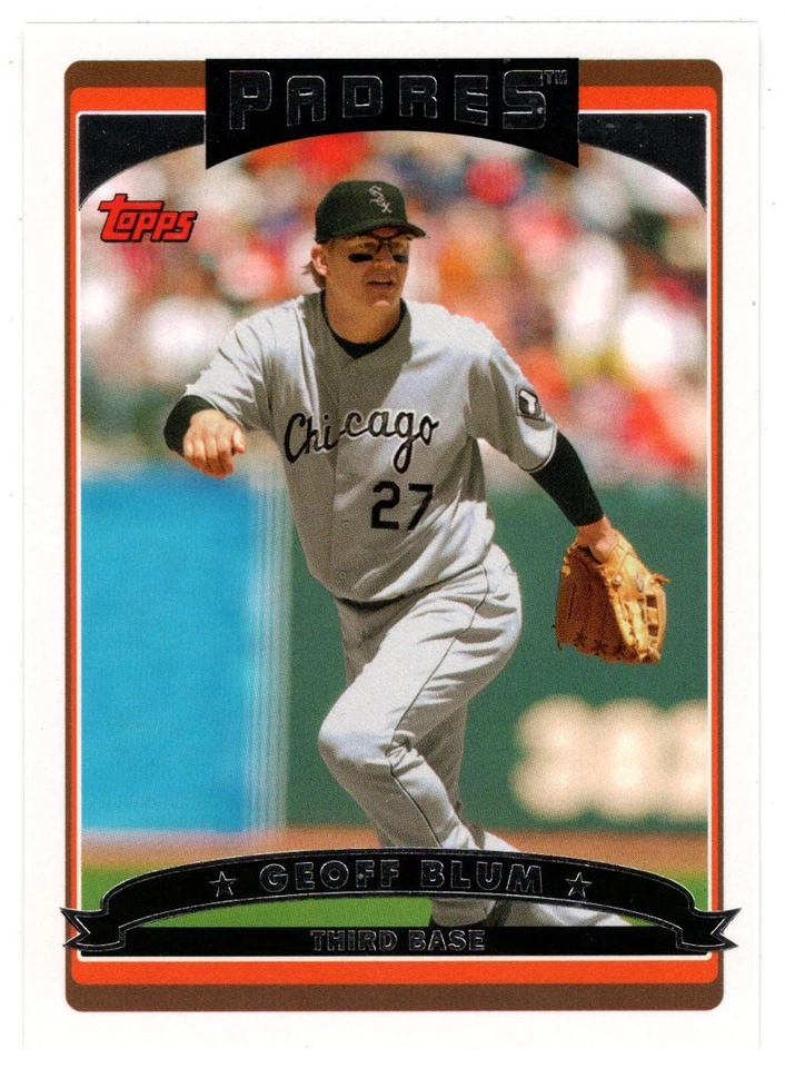 Geoff Blum - San Diego Padres (MLB Baseball) - 2006 Topps # 98 Mint - Image 1 of 1