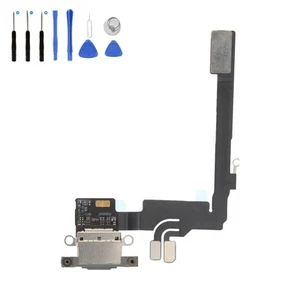 USB Charging Port Dock Connector For iPhone 16 Pro Black - Picture 1 of 1