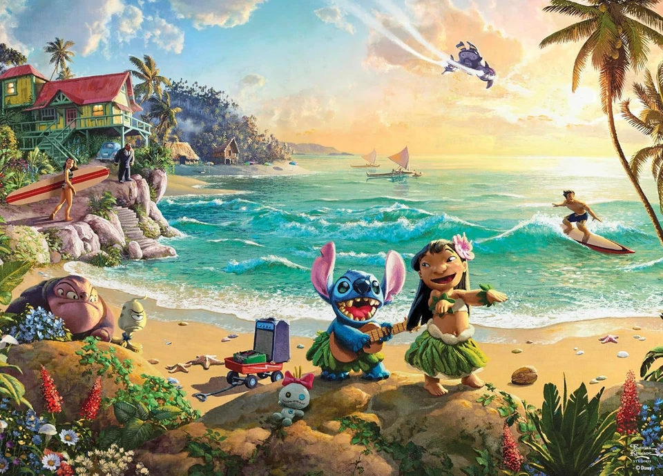 Ceaco Lilo and Stitch 1000 Piece Puzzle