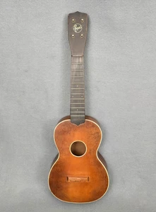 Vtg *RARE* Round Label Regal 'Standard Approved' Concert Ukulele - FPOR - READ! - Picture 1 of 24