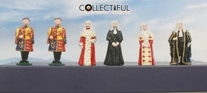 VC - BRITISH RICHTERS & PAGES *RARE* 6X LEAD FIGURE SET - BRITAINS SIZE 🔥MIB - Bild 1 von 2