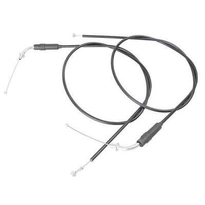 Para Harley Sportster 883 1200 130cm Cables de Acelerador Cable de Repuesto Negro 2x Foto 1 de 4