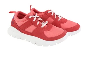 TIMBERLAND A2499 Zapatillas De Niña EU31 Rosa De Caída Con Cordones ReBOTL - Picture 1 of 15