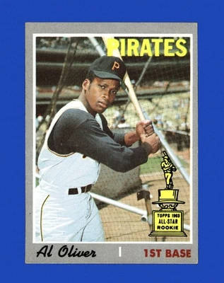 1970 Topps Set-Break #166 Al Oliver EX-EXMINT *GMCARDS* - Image 1 of 2