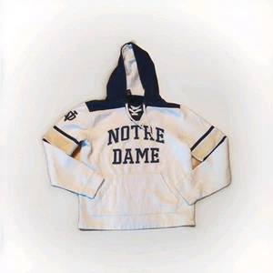 Notre Dame Fighting Irish Colosseum Hoodie Sweatshirt Mens Small Lace Up - Picture 1 of 6