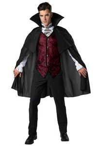 Brand New Classic Vampire Dracula Adult Costume - Picture 1 of 1