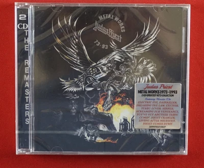 Judas Priest Metal Works '73-'93 2 CD Breaking the Law Turbo Lover Painkille NEW - Image 1 of 4