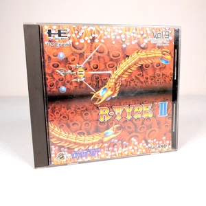 R-TYPE II 2 Nec PC Engine Hu-Card Jap Japan - Imagen 1 de 5