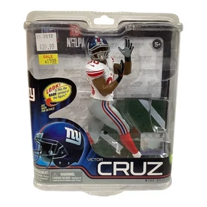 NFL # 80 Victor Cruz New York Giants McFarlane Figurine & Base BRONZE Series 31 - Picture 1 of 6