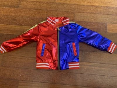 Jaqueta cosplay fantasia esquadrão suicida Harley Quinn infantil aprox 4-5 - Imagem 1 de 4