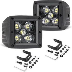 YCHOW-TECH LED Cubes, 2PCS 3 Inch 100W CREE Pods Spot Beam Off Road Black  - Bild 1 von 6