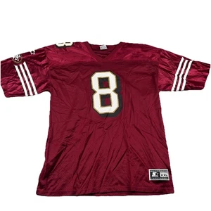 Maglia Vintage Steve Young San Francisco 49ers Uomo Taglia 54 2XL Anni 90 NFL Starter - Foto 1 di 12