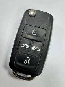 GENUINE VOLKSWAGEN SHARAN 5 BUTTON REMOTE FLIP KEY FOB TESTED 7N0837202AP - Picture 1 of 5