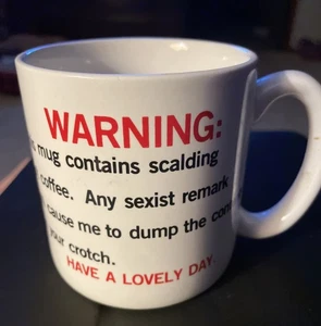 ACHTUNG: Dieser Becher enthält verbrühten heißen Kaffee. Any…Will Cause Me Gift Master - Bild 1 von 8