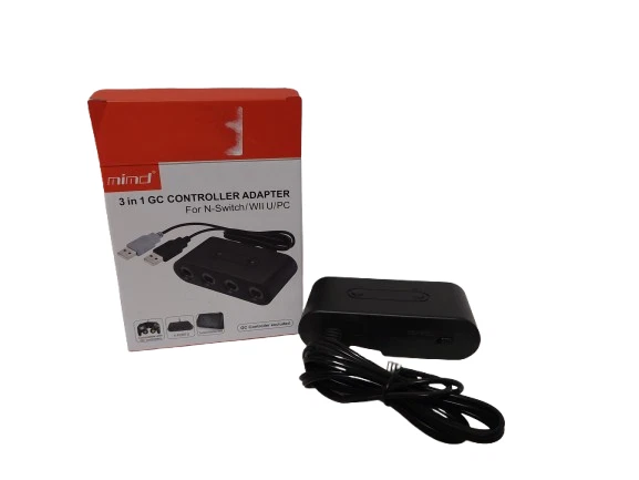 Mind 3-in-1 GC Controller Adapter for Nintendo Switch/Nintendo Wii U/PC New - Image 1 of 4