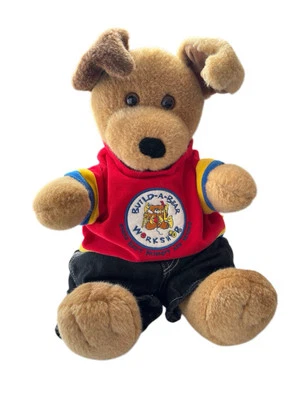 Build A Bear Workshop Retired Puppy Dog Baby Bearemy 12" Plush Stuffed Animal - Image 1 of 4