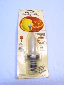 Jack o Laterne Kürbis Schraubkerze New Old Stock - Bild 1 von 3