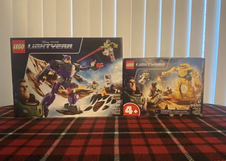 LEGO 76830 AND 76831 Buzz Lightyear Pixar Disney Zurg Battle Zyclops Chase - Image 1 of 1