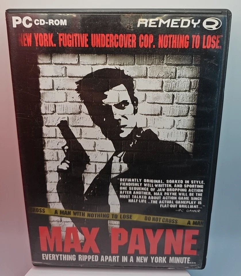 Max Payne (PC, 2001) Complete In Box CIB With Manual - Image 1 of 4