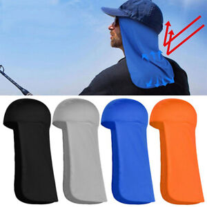 Cycling Sun Shade Cap Men Cooling Sports Long Tail Hat Summer UV Protection Cap