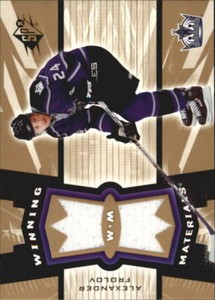 2006-07 SPx Winning Materials #WMAF Alexander Frolov Jsy - NM-MT