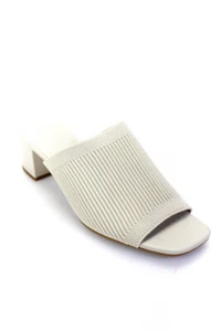 Everlane Womens The Glove Mule in ReKnit Bone Size 10