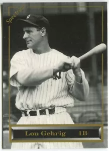 1993 Spectrum #1 Lou Gehrig New York Yankees - Bild 1 von 2