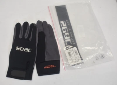 Guantes cómodos SEAC Amara de neopreno para buceo y apnea 1,5 mm grandes Foto 1 de 4